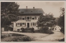 Gasthaus z. Krone Schwarzwald Germany 1935 RPPC Real Photo Postcard