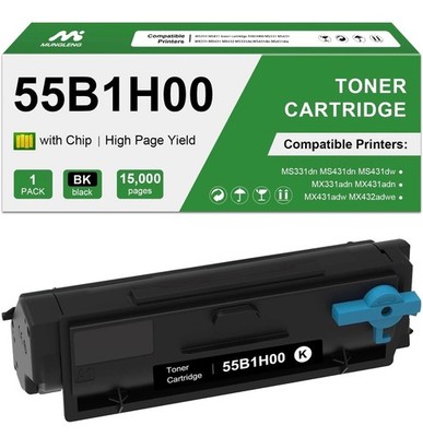 55B1H00 Black Toner Cartridge for  Lexmark MS331dn MS431dn MS431dw MX431adn