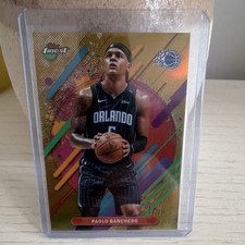 Topps 2025-26 Finest Paolo Banchero Orange Refractor Rare 17/20 #154 Magic