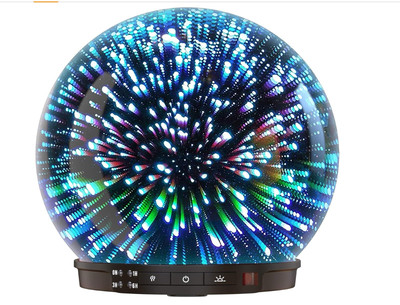 Aroma Outfitters 3D Galaxy Ultrasonic Glass Aromatherapy Diffusers 3D Glass200ml
