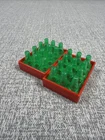 2 - Vintage Buddy L Coca Cola Bottle Crates Collectible Plastic Toy Miniatures.