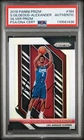 Shai Gilgeous-Alexander Signed 2018 Prizm Silver Prizm RC Rookie Auto PSA/DNA