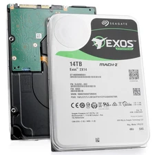 Seagate Exos 2X14 14TB ST14000NM0001 7.2K RPM SAS 12Gb/s 4Kn MACH.2 3.5" HDD