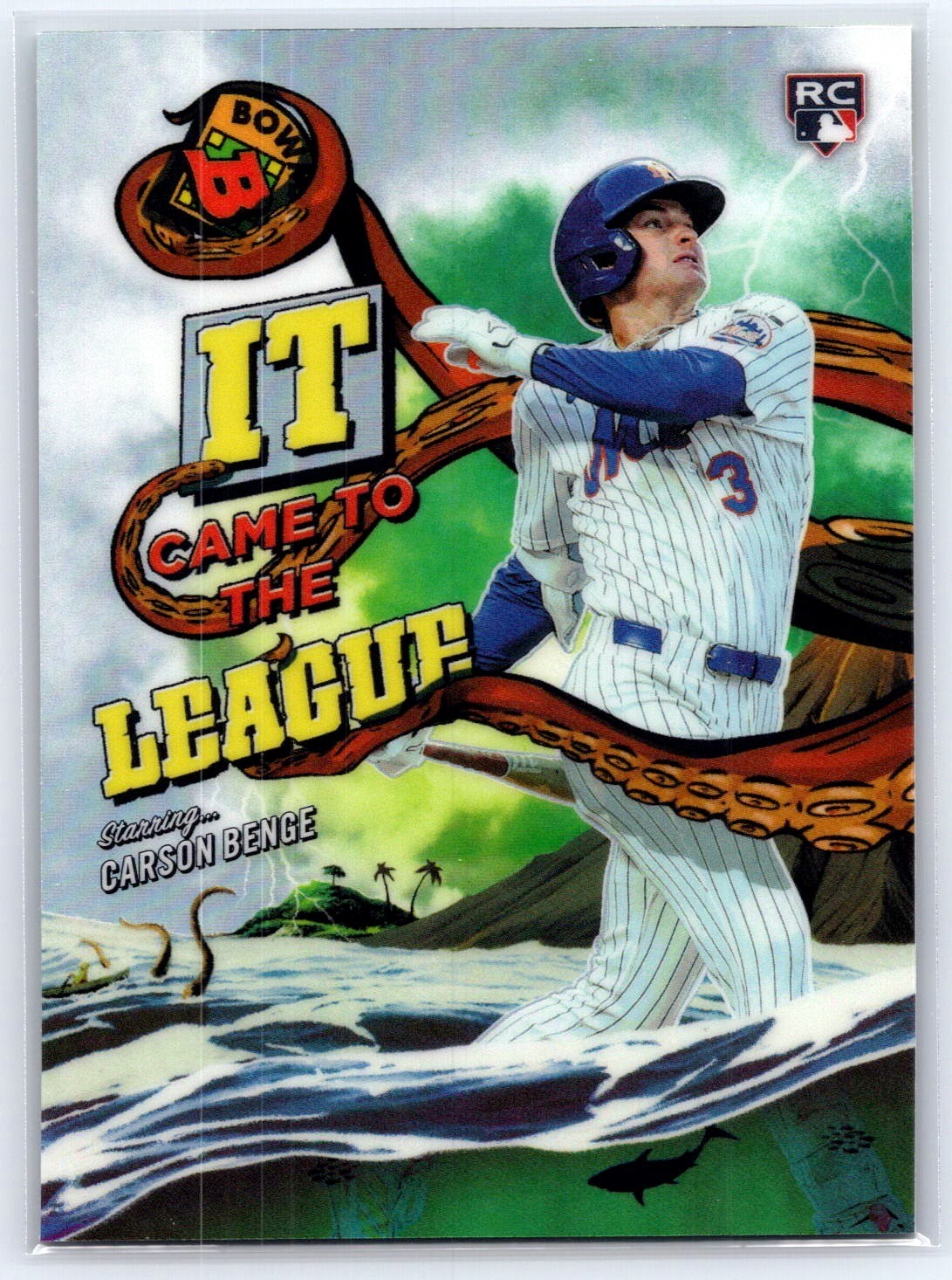 2026 Bowman Chrome - Carson Benge - Rookie It Came to the League (Mets)