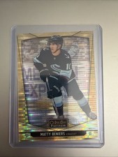 2024-25 O-Pee-Chee Platinum - Matty Beniers #139 Seismic Gold /50