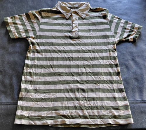 Bape, Bape A Bathing Ape Vintage OG Soldier Polo Shirt - Size Large