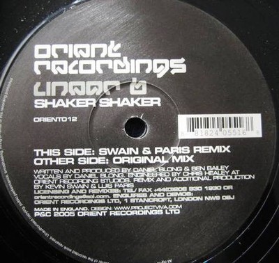 Linear B - Shaker Shaker (12'')