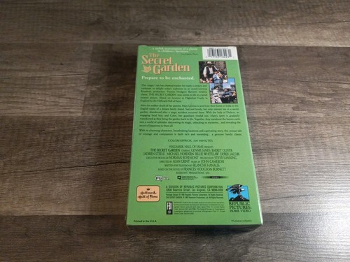 The Secret Garden: Hallmark Hall of Fame (VHS, 1992) NEW, Sealed - Picture 2 of 6