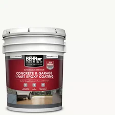 5 Gal. White Self-Priming 1 Part Epoxy Interior/Exterior Concrete and Garage Flo