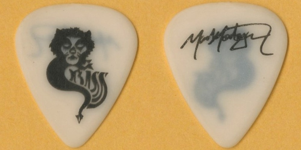 Peter Criss 1995 concert tour vintage (KISS) Mark Montague signature Guitar Pick