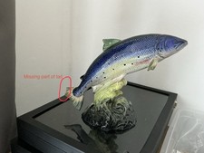 Beswick Ceramic Atlantic Salmon (missing part of fin) 1233
