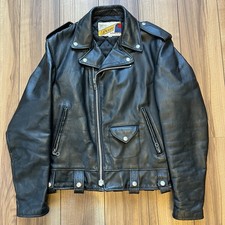 giacca moto pelle schott 609 34 perfecto doppio steerhide 618 125 118