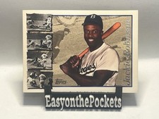 1996 Topps Jackie Robinson #42 Dodgers