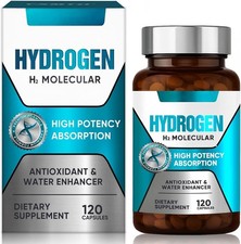 Hydrogen Water 120 Tablets 12 PPM H2 Molecular Magnesium Supplement High Quality