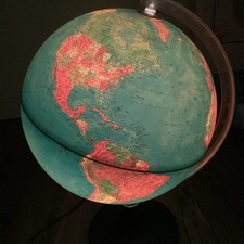 World Globe Lamp In Antique World Globes & Celestial Globes for