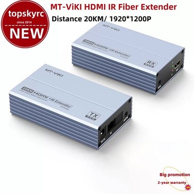 MT-ViKI HDMI IR Fiber Extender 1080P Single Mode SC Transceiver 20KM (TX + RX)
