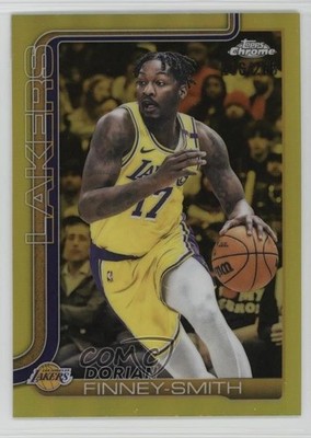 2025-26 Topps Chrome Yellow Refractor /275 Dorian Finney-Smith #192 p2h