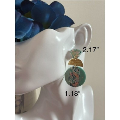 Bohemian Blue & Gold Earrings