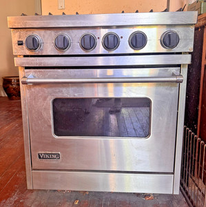 VIKING PROFESSIONAL 30-IN DUAL FUEL FREESTANDING RANGE 4-BURNER STAINLESS STEEL