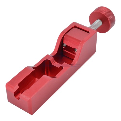 Universal Spark Plug Gap Tool Gapper & 32 Blades Steel Feeler Gauge Red Black - Foto 34 di 50
