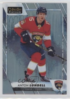 2023-24 O-Pee-Chee Platinum Arctic Freeze 67/99 Anton Lundell #52 1j6p