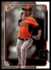 2015 Bowman Draft Picks & Prospects Hunter Harvey Baltimore Orioles #76