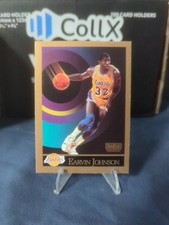 🔥Earvin Magic Johnson Los Angeles Lakers 1990-91 SkyBox Basketball Card #138🔥