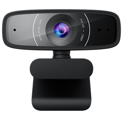 ASUS C3 Full-HD Webcam 1080p-Auflösung, 30 FPS, Kompatibel mit Skype, Microso...