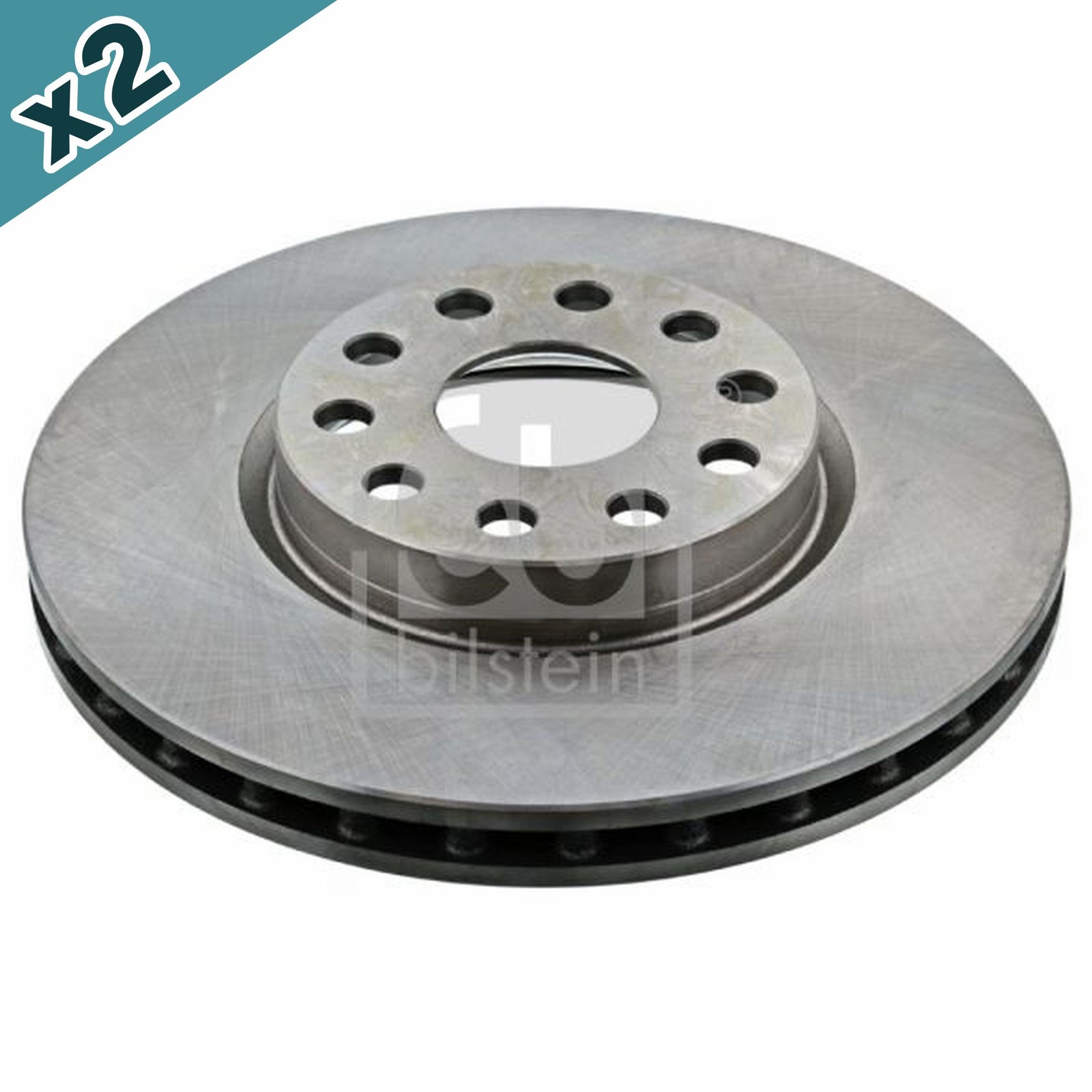 FEBI BILSTEIN 14077 Brake Disc Front Coated 281mm Diameter Fits Alfa Romeo 166