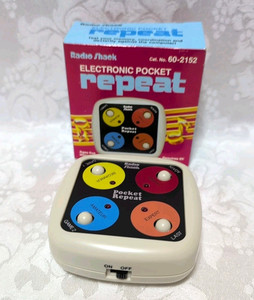 VINTAGE TANDY POCKET REPEAT avec boite - STYLE SIMON PORTABLE