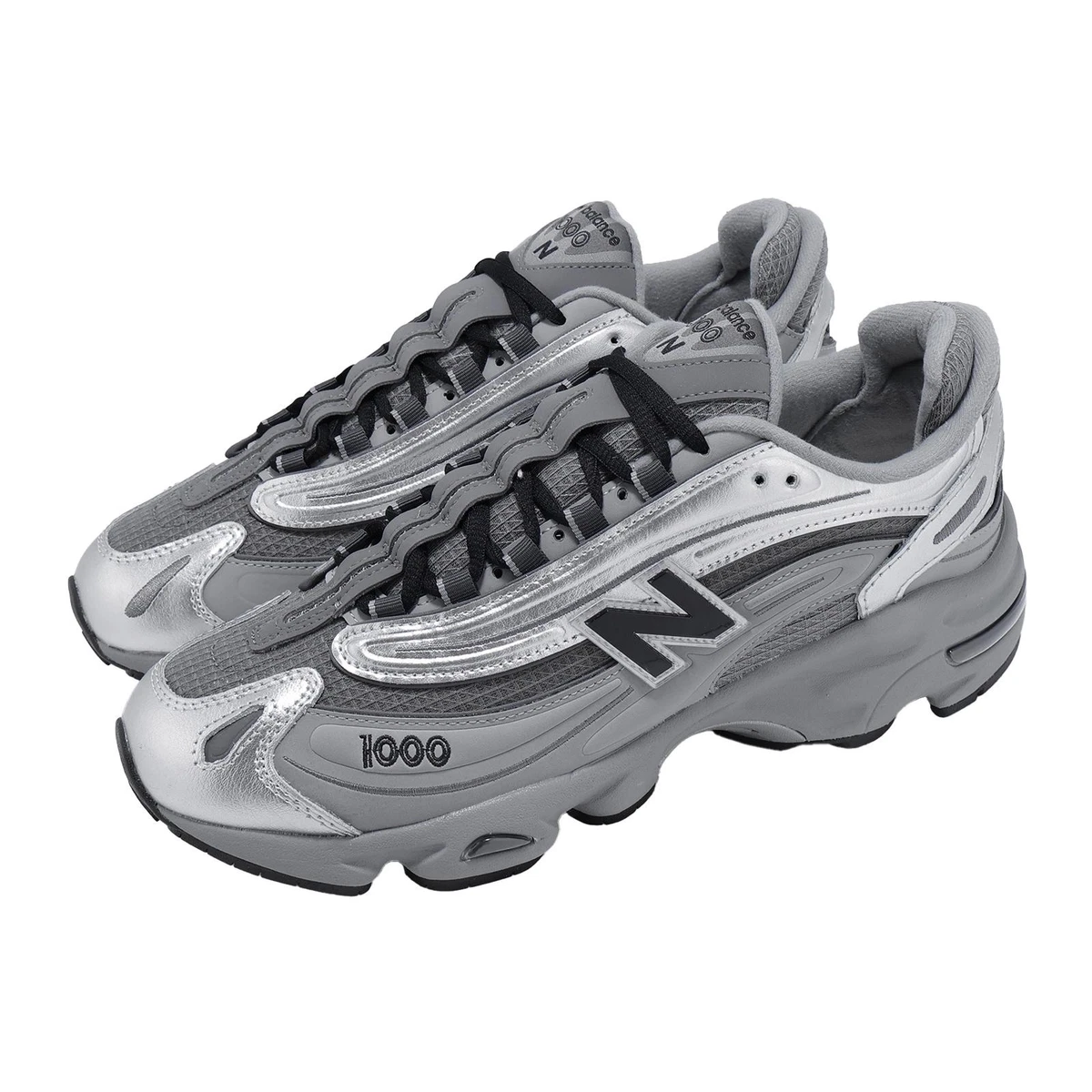 New Balance 1000 シルバーグレー スニーカー New Balance 1000 Silver Metallic Slate Grey for Sale