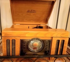 RARE Crosley Stack O Matic Record Player HARD2FIND CR72-Mission Model EXC COND