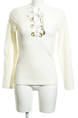 DEREK LAM Longsleeve Damen Shirt Gr. DE 38 creme Casual-Look