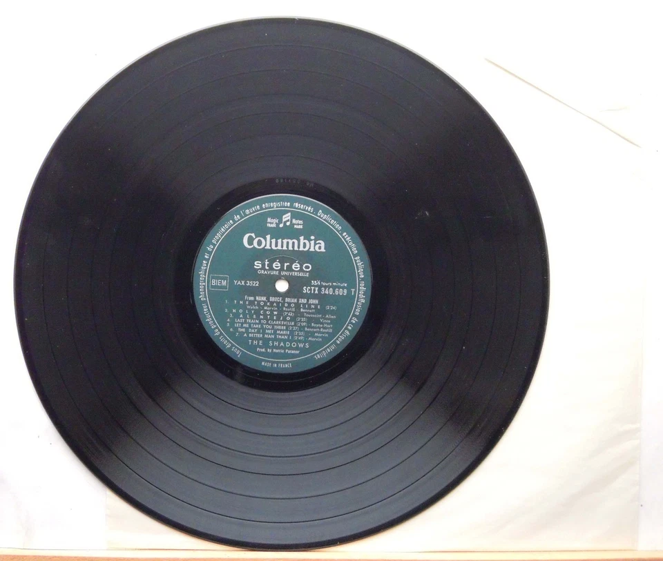 LP 33 T The Shadows – From Hank, Bruce, Brian & John - Photo 3/4
