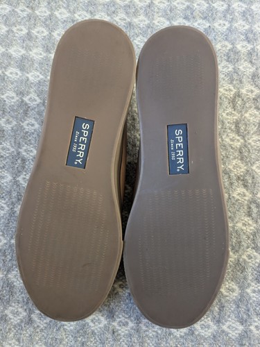 SPERRY Top-Sider Seacoast Tan Leather Deck Trainers Shoes Women's Size UK 7.5 - Imagen 7 de 23