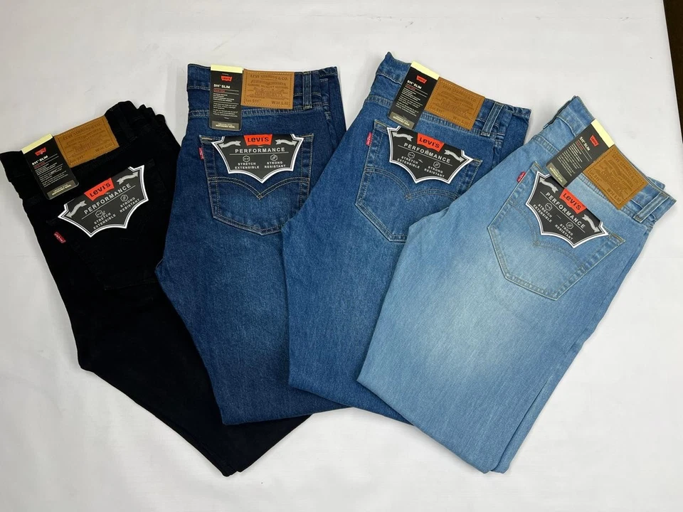 Levis 511 Slim Fit  Mens Denim Jeans Comfort Stretch Zip Fly New Free UK Deliver - Image 1 of 1
