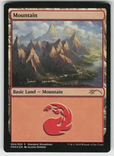 Mountain (Alayna Danner) (2018) Foil P Standard Showdown Promos 4 MTG