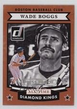 2015 Donruss All-Time Diamond Kings Press Proof Silver 41/49 Wade Boggs HOF 0w7