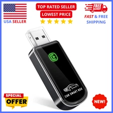 CarPlay Wireless Dongle Mini Edition iPhone Adapter for Cars 2015+, Auto Connect