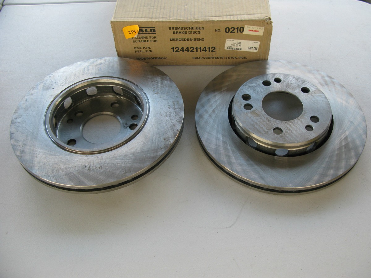 Nos BALO 0210 Front Disc Brake Rotor Fit MERCEDES-BENZ (1244212312 