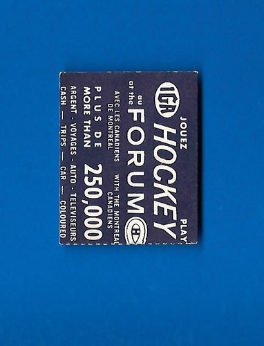 1967-68 IGA MONTREAL CANADIENS 67-68 NHL HOCKEY CARD 1-23 SEE LIST - Picture 94 of 118