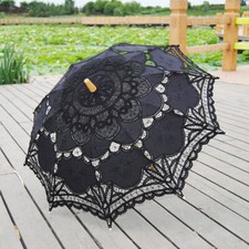 Vintage Lace Parasol Wedding Bridal Umbrella Party Photograph Parasol - 9 Color