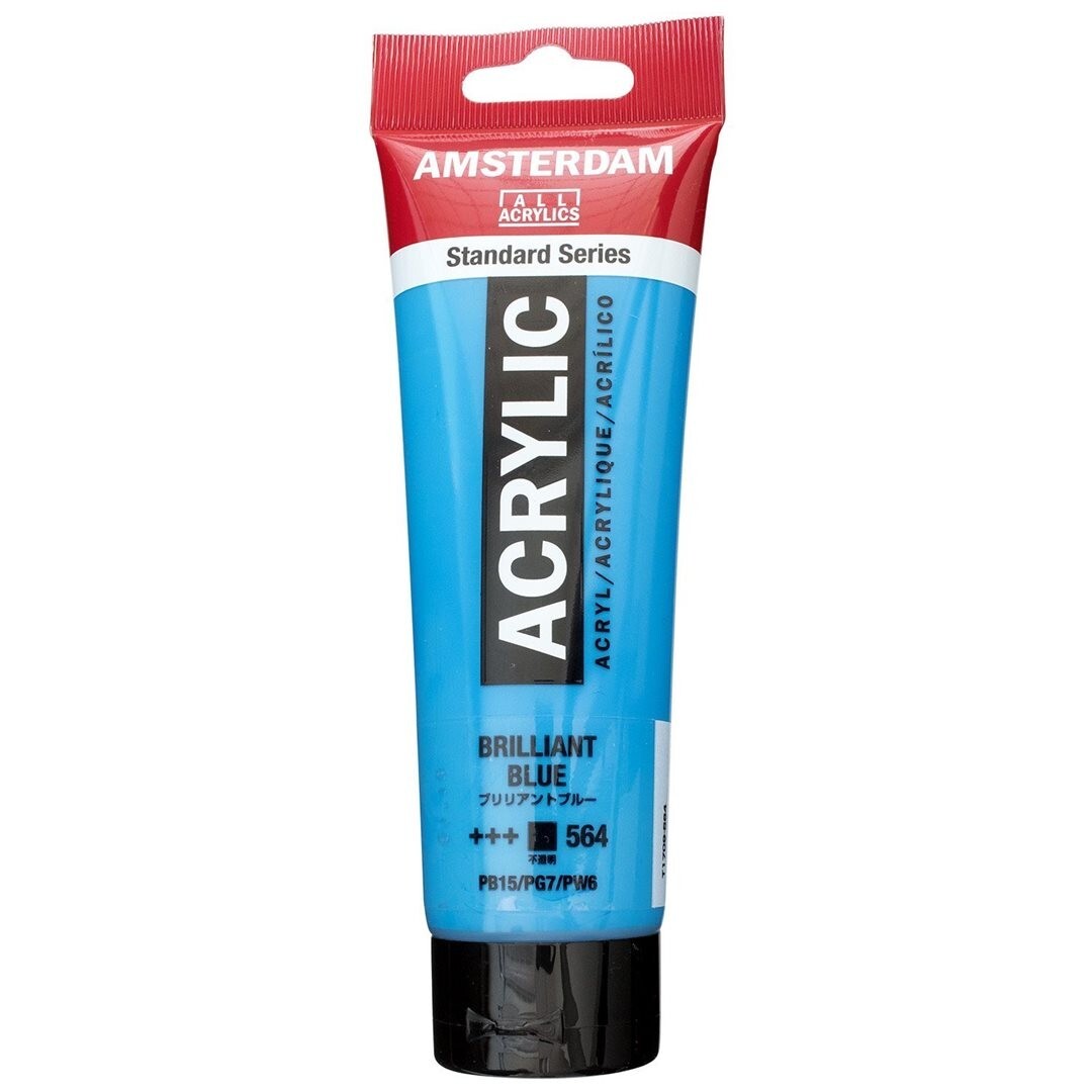 Acrilico  Standard 120 Ml. Blu Brillante | Amsterdam