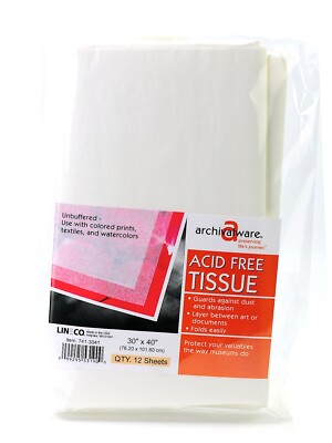 Lineco Acid Free Tissue - pack of 12