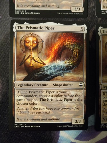 4x The Prismatic Piper Commander Legends Common Magic MTG M5744 - Picture 4 of 5