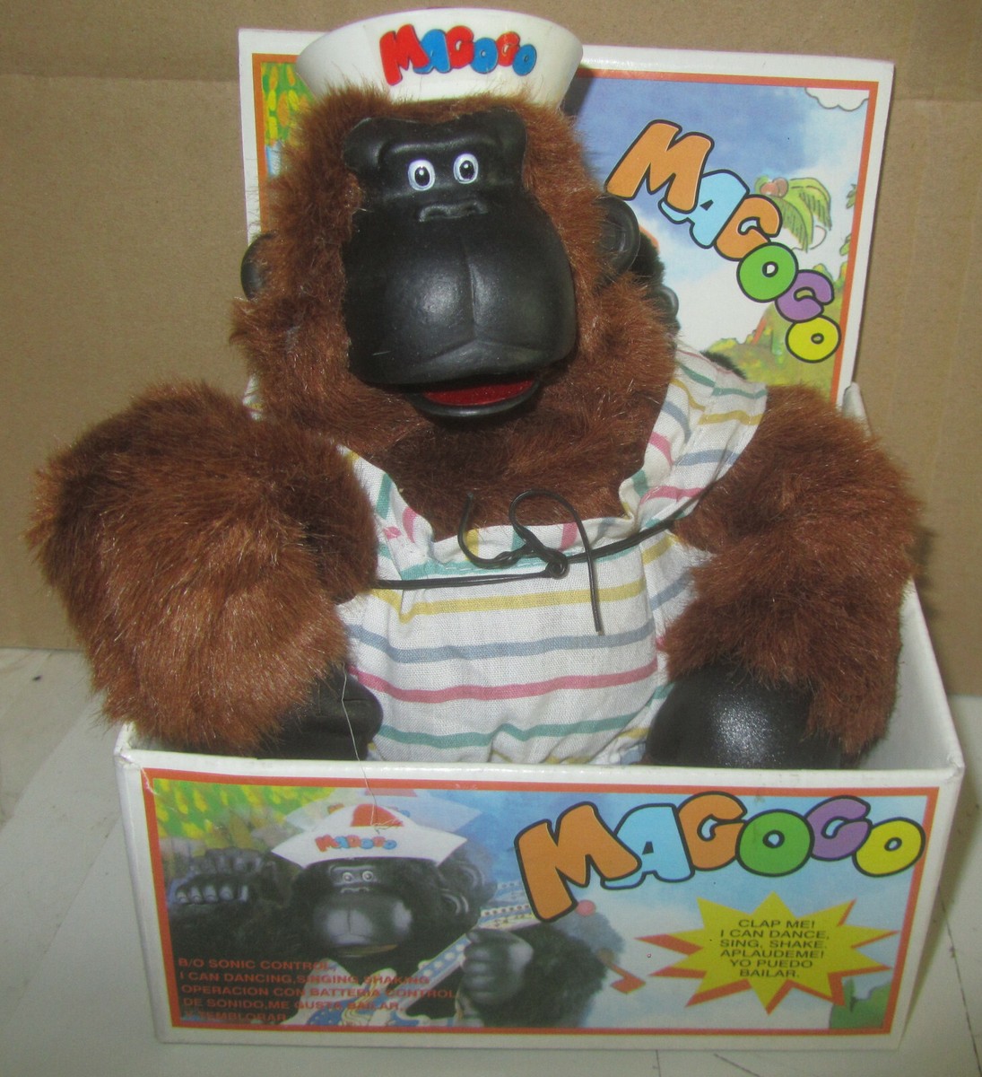 Gorilla MAGOGO Litardi Magical Murphy Toy Plush Vintage SPESE