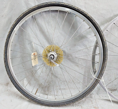 Shimano Exage FH-HG50 26" Bike Wheel Set Freehub 135/100 Retro Fast USA Shipping - Picture 15 of 22