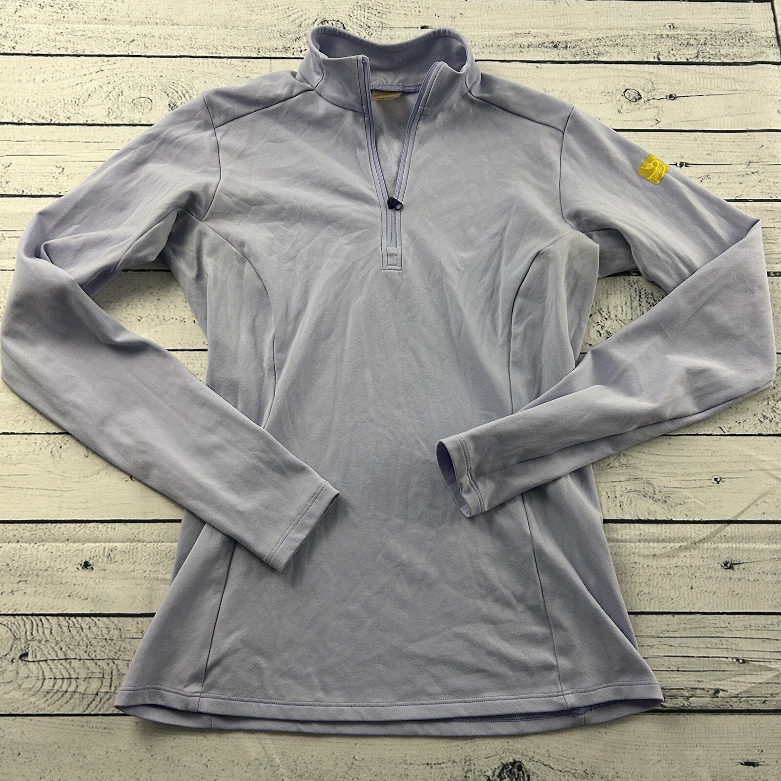 Giacca leggera pullover Arc'Teryx manica lunga 1 4 cerniera donna piccola viola