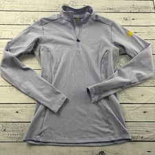 Arc'Teryx Long Sleeve 1/4 Zip Pullover Lightweight Jacket Women's Small Purple