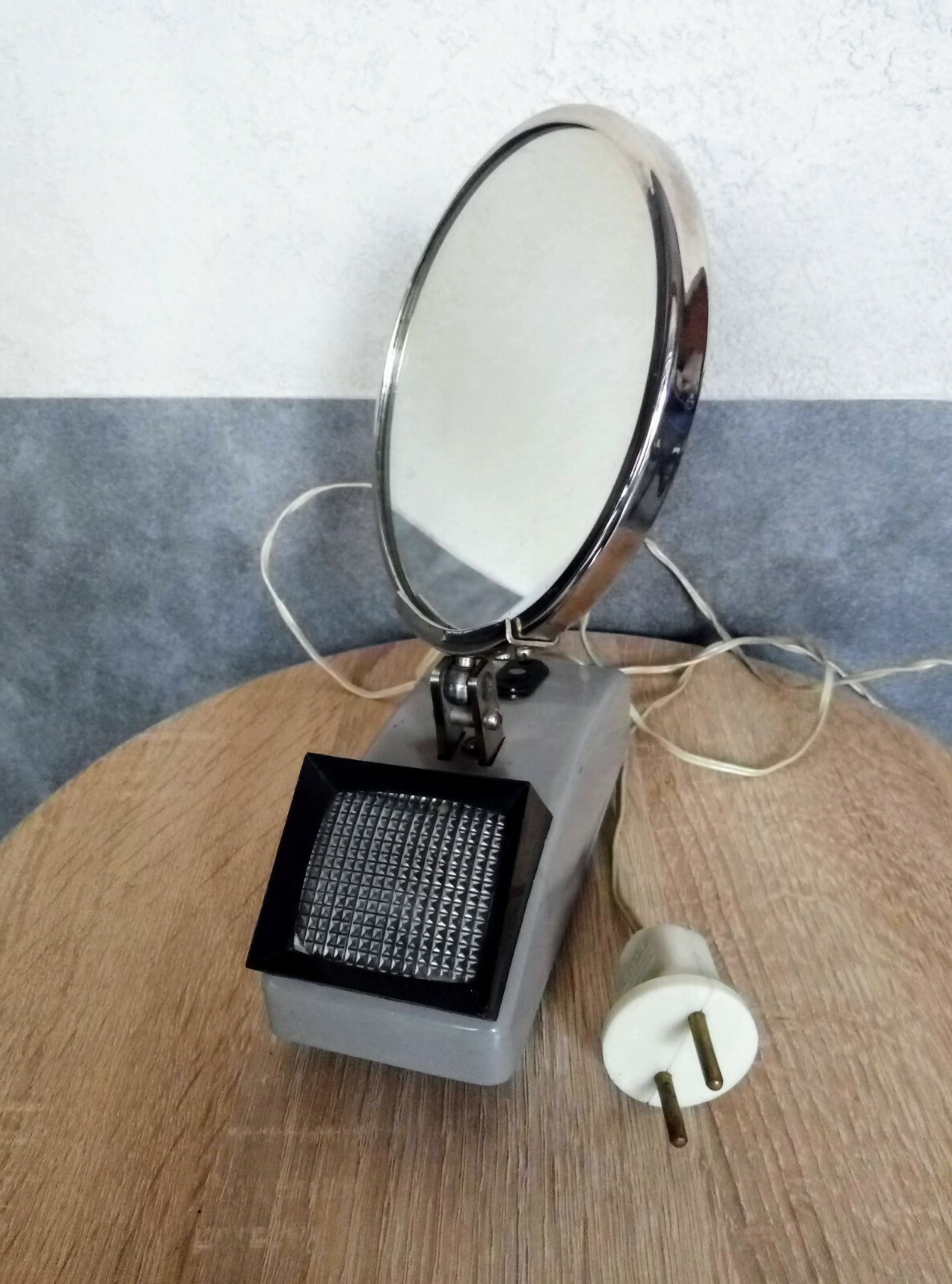 Vintage Antique Soviet Mirror Makeup or shaving Mirror eBay